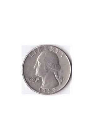 Ostatnia szansa United States of America ¼ Dollar 1969 D Zf