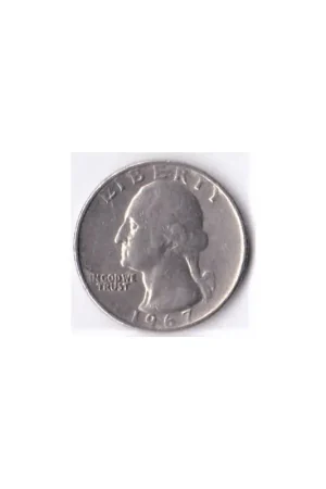 United States of America ¼ Dollar 1967 Zf Wyprzedaż