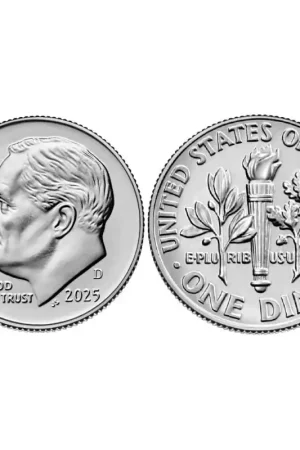 Autentyczny United States of America One Dime 2025 D Unc