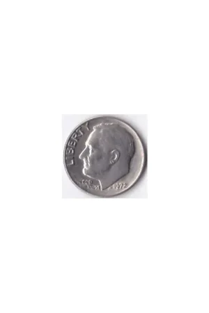 United States of America One Dime 1972 Zf Zwrot pieniędzy