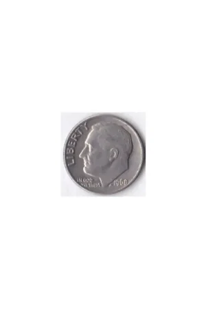 Nowość United States of America One Dime 1968 Zf