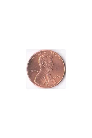 Zwrot pieniędzy United States of America One Cent 2007 Unc