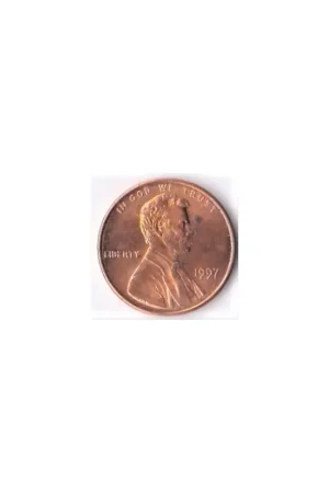 United States of America One Cent 1997 Unc Tylko dziś