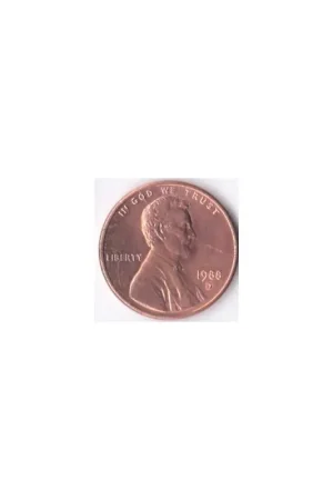 United States of America One Cent 1988 D Unc Oferta limitowana