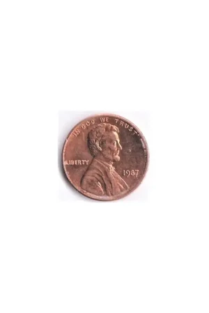 Popularny United States of America One Cent 1987 Zf