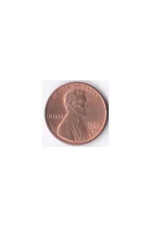 United States of America One Cent 1980 D Zf Oferta limitowana
