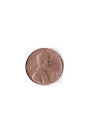 United States of America One Cent 1970 S Zf Autentyczny