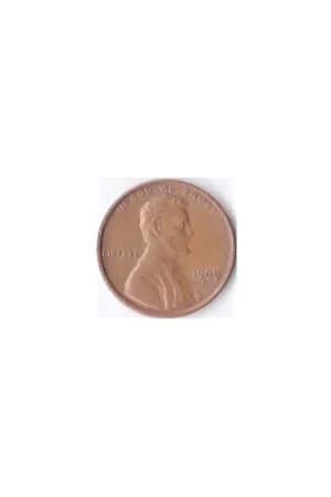 Oryginalny United States of America One Cent 1969 S Zf