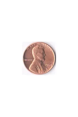 United States of America One Cent 1964 D UNC Tani