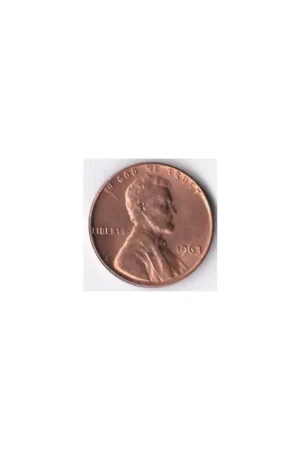 Zwrot pieniędzy United States of America One Cent 1963 Zf