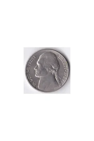 Autentyczny United States of America 5 Cents 1988 D Zf