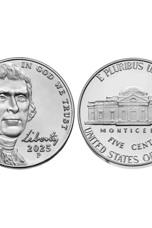 Kup teraz United States of America 2025 P (Philadelphia) 5 Cent Unc