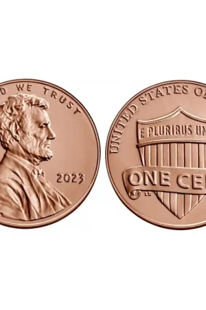 United States of America 2023 1 Cent (P) Unc Oryginalny