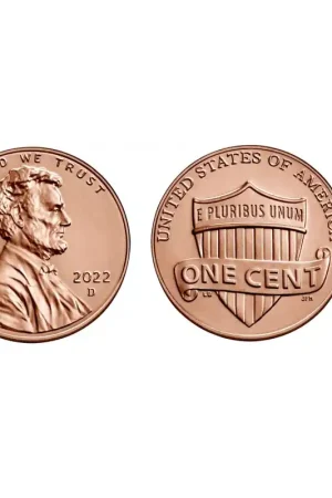 United States of America 2022 1 Cent D Unc Autentyczny