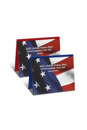 Uncirculated Coin Set 2021 D & P Wysoka jakość