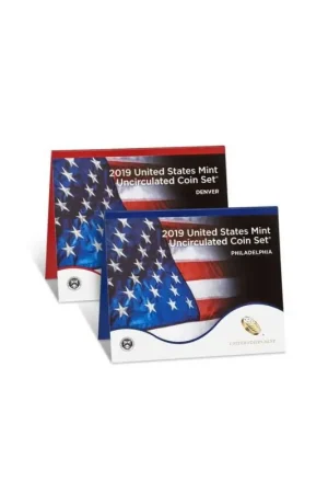 Uncirculated Coin Set 2019 D & P Tani