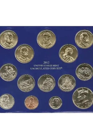 Uncirculated Coin Set 2012 P Rabat