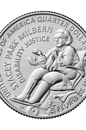Popularny U.S.A. ¼ Dollar 2025 S'Stacy Park Milbern' Unc