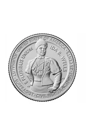 U.S.A. ¼ Dollar 'Ida B. Wells' 2025 S Unc Szybka dostawa
