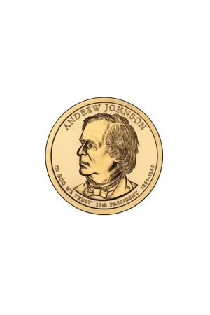 Autentyczny U.S.A. 17th President Dollar 2011 DAndrew Johnson