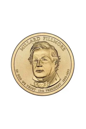 U.S.A. 13th President Dollar 2010 P Millard Fillmore Zamów teraz