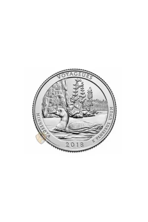 U.S.A ¼ Dollar Voyageurs 2018 P UNC Wyprzedaż