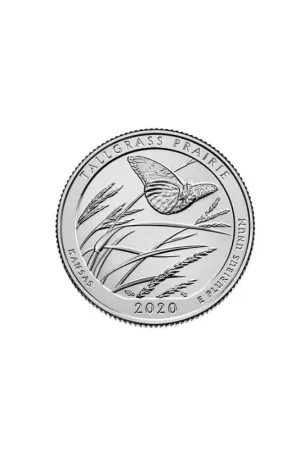 U.S.A ¼ Dollar Tallgrass Prairie 2020 S UNC Bezpieczna płatność