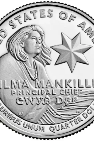 Wyprzedaż U.S.A ¼ Dollar 'Wilma Mankiller' 2022 P Unc