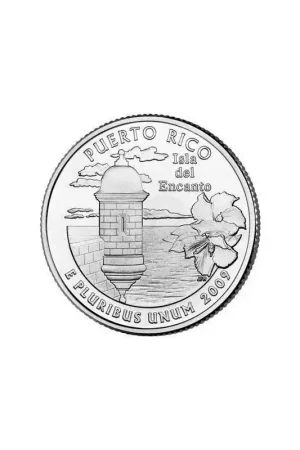 U.S.A ¼ Dollar Puerto Rico 2009 D UNC Wyprzedaż