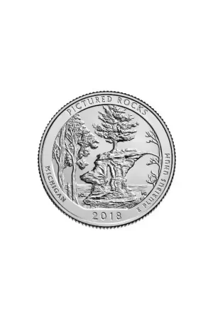 Kup teraz U.S.A ¼ Dollar Pictured Rocks 2018 S UNC