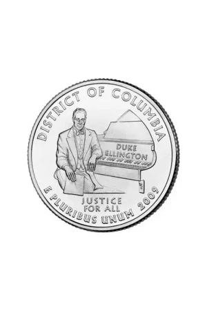 Wyprzedaż U.S.A ¼ Dollar District of Columbia 2009 D UNC