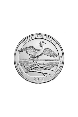 U.S.A ¼ Dollar Cumberland Island 2018 P UNC Zamów teraz