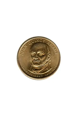 Wysoka jakość U.S.A 6th President Dollar 2008 P John Quincy Adams
