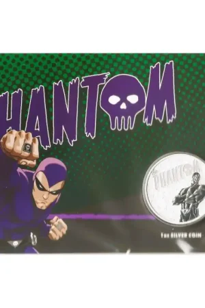Tuvalu 20221 Dollar The Phantom in Blister Perth Mint Promocja