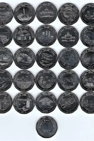 Sri Lanka 2013 10 Rupees (25x) 'Districten' Unc Oferta limitowana