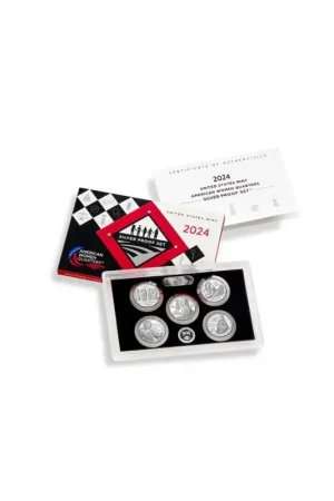 Zamów teraz Proofsets U.S.A. 2024 S Quarters American Women ZILVER
