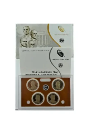 Kup teraz Proofset United States of America 2014 President Dollar set*