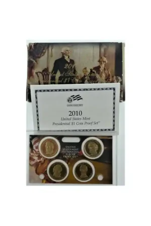 Popularny Proofset United States of America 2010 President Dollar set*