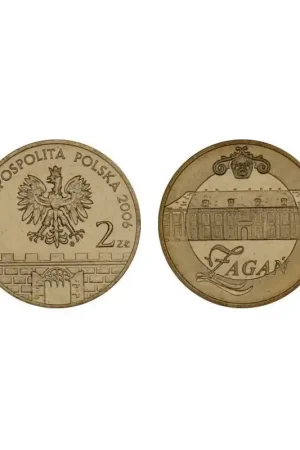 Polen 2006 2 Zlote Zagan Unc Szybka dostawa