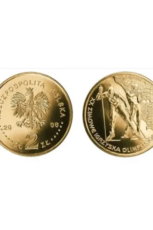 Polen 2006 2 Zlote Olympics in Turijn Unc Premium