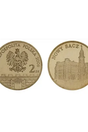 Polen 2006 2 Zlote Nowy Sacz Unc Niska cena