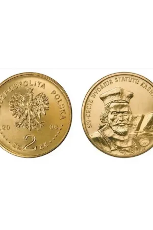Tylko dziś Polen 2006 2 Zlote 500 jaar Laski Unc