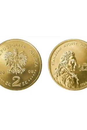 Nowość Polen 2005 2 Zlote Stanislaw Poniatowski Unc