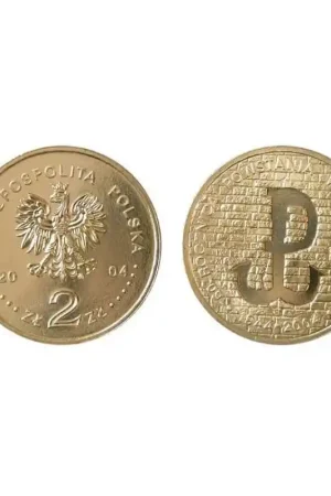 Ekspresowa dostawa Polen 2004 2 Zlote Warschau opstand Unc