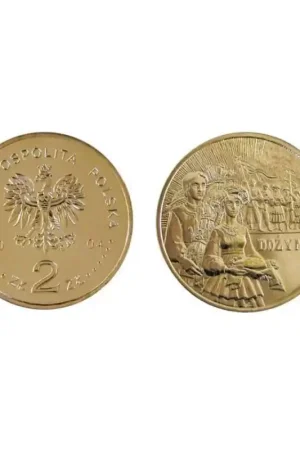 Polen 2004 2 Zlote Dozynki Oogstfeest Unc Zamów teraz