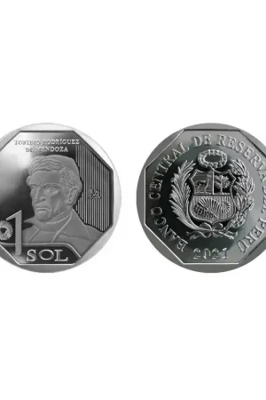Peru 2021 1 Sol 'Torobio Rodrigues de Mandoza' Unc Premium