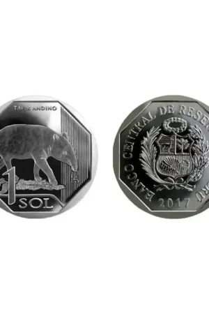 Nowość Peru 2018 1 Sol Unc Tapir