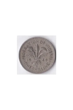 Niska cena Nigeria sixpence 1959