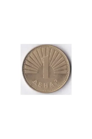 Macedonië 1 Denar 1997 Darmowa dostawa