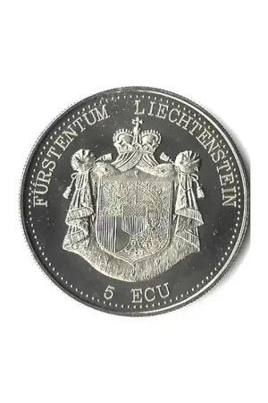 Promocja Liechtenstein 1993Schlos Gutenberg5 Ecu